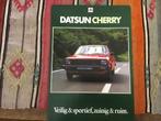 autofolder Nissan Cherry  jaren 80, Boeken, Auto's | Folders en Tijdschriften, Ophalen of Verzenden, Zo goed als nieuw, Nissan