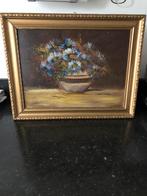 Oud schilderij. olieverf op hout, Verzenden