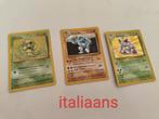 Pokemon kaarten italiaans, Hobby en Vrije tijd, Verzamelkaartspellen | Pokémon, Ophalen of Verzenden, Zo goed als nieuw