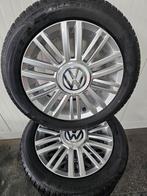 Vw up alu velgen met nieuwe allseason banden, Ophalen, 15 inch, Banden en Velgen, Nieuw