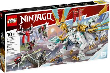 Lego Ninjago 71786 Zane's Ice Dragon Creature beschikbaar voor biedingen