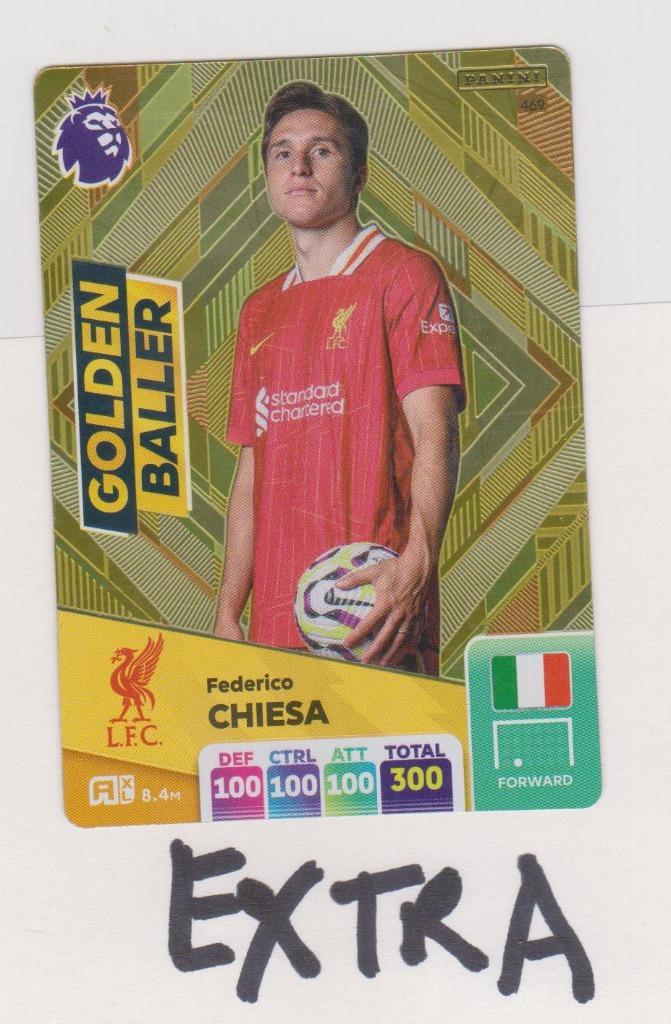 Panini English Premier League 2025, EXTRA: Golden Baller, Verzamelen, Sportartikelen en Voetbal, Zo goed als nieuw, Poster, Plaatje of Sticker