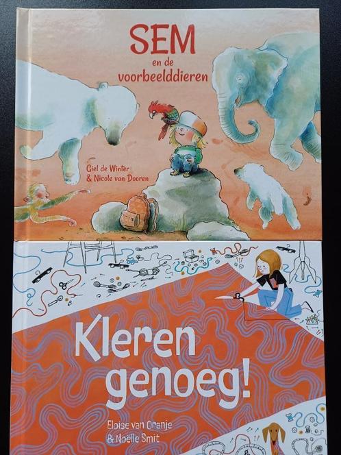 Prentenboeken Sem en de voorbeelddieren en Kleren genoeg, Boeken, Kinderboeken | Jeugd | onder 10 jaar, Nieuw, Fictie algemeen