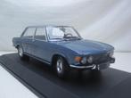 BMW E3 2500 blauw metallic  1968  1:18 Minichamps, Ophalen of Verzenden, Nieuw, Auto, MiniChamps