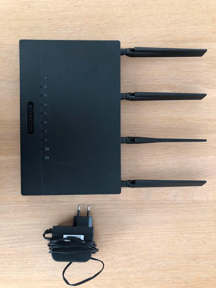 Used Sitecom Router - AC1900 Wi-Fi Router WLR-9000v1001, Computers en Software, Routers en Modems, Zo goed als nieuw, Router, Ophalen of Verzenden