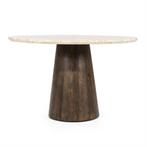 *NIEUW* Eleonora Aikin eettafel 130x77cm, Huis en Inrichting, Tafels | Eettafels, 100 tot 150 cm, Rond, Nieuw, Vier personen
