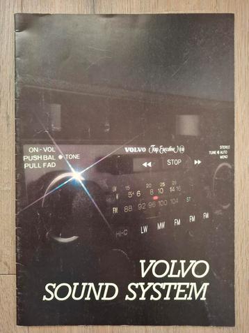 13x Volvo Audio en Navigatie folders beschikbaar voor biedingen