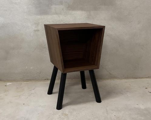 Outlet - Walnoot LP Platenmeubel voor platenspeler en vinyl, Cd's en Dvd's, Vinyl | Overige Vinyl, Zo goed als nieuw, 12 inch