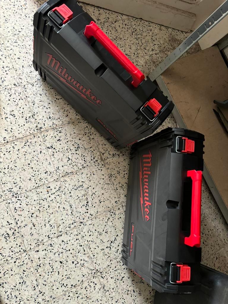 2x Milwaukee en 1x makita opbergbox, Ophalen, Zo goed als nieuw