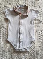 Burberry Baby romper met polo kraagje 68, Verzenden, Zo goed als nieuw, Jongetje of Meisje, Pakje
