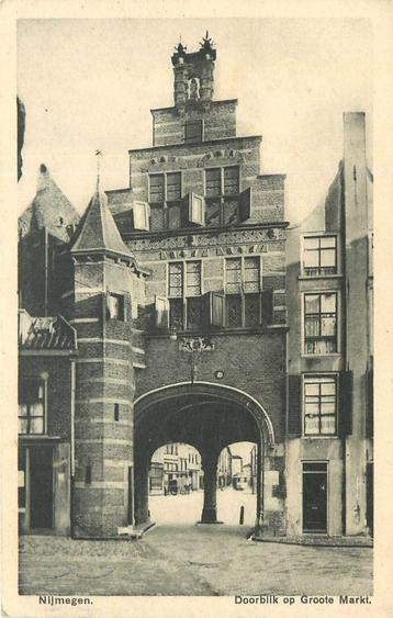 (387-166-013) Nijmegen Doorblik op Groote Markt beschikbaar voor biedingen