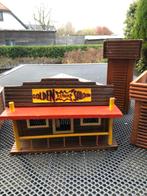 Houten huisjes, Kinderen en Baby's, Speelgoed | Houten speelgoed, Ophalen, Gebruikt, Overige typen