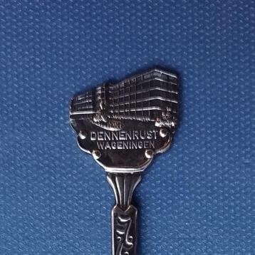 verzilverd lepeltje Dennenrust Wageningen (P paardenhoofd R) beschikbaar voor biedingen