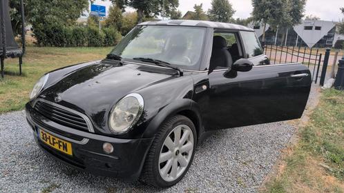 Mini 1.6 16V ONE 2002 airco Apk sport uitlaat, Auto's, Mini, Bedrijf, ABS, Airbags, Airconditioning, Alarm, Boordcomputer, Elektrische buitenspiegels