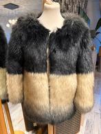 Mooie bontjas dames, Zwart, Ophalen of Verzenden, Zo goed als nieuw, Vintage