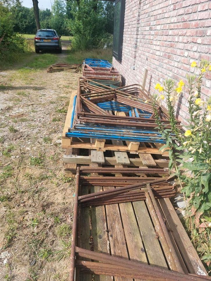 Diverse metselschragen, Doe-het-zelf en Verbouw, Steigers, Gebruikt, Overige typen, Minder dan 2 meter, Ophalen
