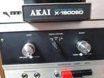 Akai X-1800SD Cartridge reel to reel, Audio, Tv en Foto, Bandrecorders, Ophalen of Verzenden, Bandrecorder, Met stofkap