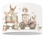 Hanglamp Kinderlamp Boerderijdieren in Tractor Designed4Kids, Ophalen of Verzenden, Nieuw, Lamp