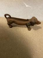 Gietijzeren teckel schoenenschraper, Ophalen, Zo goed als nieuw