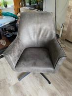 comfortabele draaifauteuil bijna nieuw, Huis en Inrichting, Fauteuils, Ophalen, Minder dan 75 cm, Zo goed als nieuw, Metaal