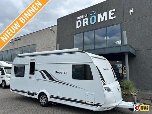 Tabbert Booster 490 TD MOVER+VOORTENT+LUIFEL, Caravans en Kamperen, Caravans, Bedrijf, tot en met 4, 1250 - 1500 kg, Rondzit, Tabbert
