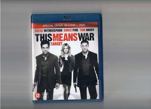 Blu-ray This Means War (BR+DVD €7,5 inclusief verzendkosten), Cd's en Dvd's, Blu-ray, Zo goed als nieuw, Verzenden