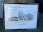 Oude tekening, Antiek en Kunst, Kunst | Tekeningen en Foto's, Ophalen