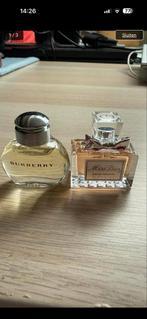 Burberry & Miss Dior Miniatuur Parfum Set, Ophalen, Zo goed als nieuw