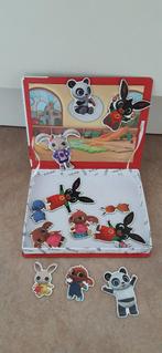 Bing magneetspel, Ophalen, Minder dan 10 stukjes, Gebruikt, 6 maanden tot 2 jaar