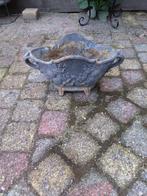 Gietijzeren bloempot, Tuin en Terras, Bloempotten, Ophalen, Zo goed als nieuw
