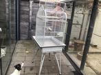 Te koop vogelkooi  zgan. met schuiflade. 8 maanden. Oud, Dieren en Toebehoren, Vogels | Hokken en Kooien, Ophalen of Verzenden