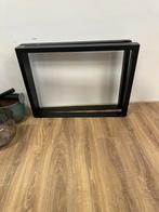 2 luxe METALEN tafelpoten, Ophalen, Eenpersoons, Minder dan 75 cm, Zo goed als nieuw