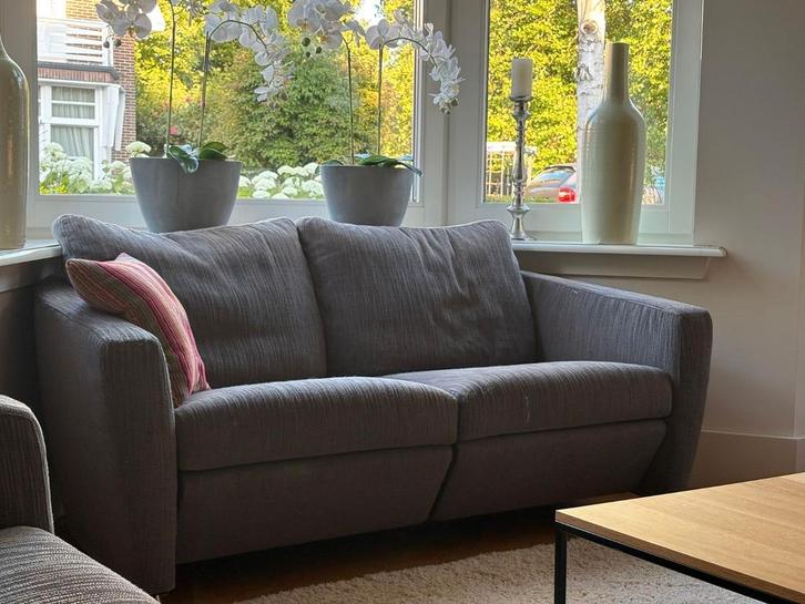 Grijs bank– 165 cm - FSM de Sede, Huis en Inrichting, Banken | Bankstellen, Gebruikt, Tweepersoons, 150 tot 200 cm, 75 tot 100 cm