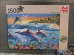 Jumbo Dolphin Bay puzzle 1500 stukjes, Ophalen of Verzenden, 500 t/m 1500 stukjes, Zo goed als nieuw, Legpuzzel