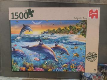 Jumbo Dolphin Bay puzzle 1500 stukjes beschikbaar voor biedingen