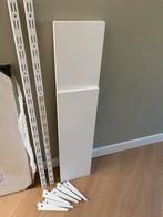F-Systeem Wandrailsysteem drager rail plank wit duraline, Huis en Inrichting, Ophalen, Zo goed als nieuw