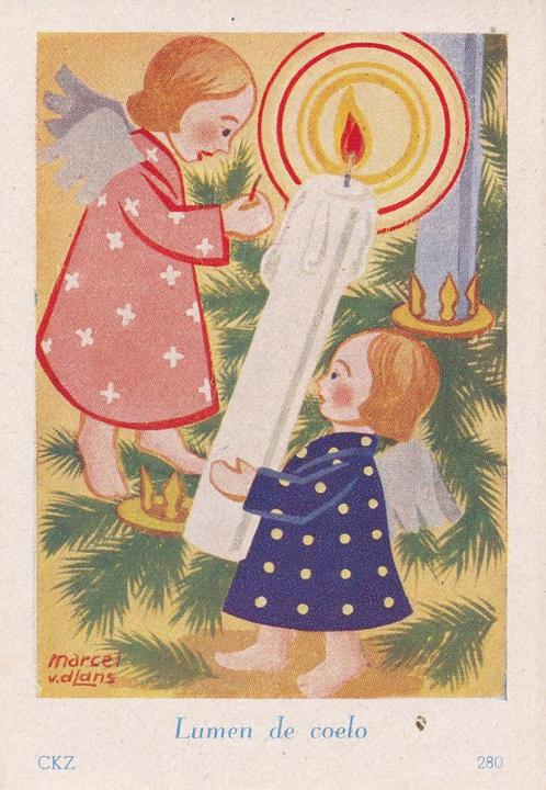 2 Kinder devotieprentjes van uitg. CKZ, Verzamelen, Religie, Zo goed als nieuw, Christendom | Katholiek, Kaart of Prent, Ophalen of Verzenden