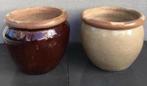 Oud Hollandse kwaliteit terracotta bloempotten 38cm glazuur, Tuin en Terras, 25 tot 40 cm, Rond, Zo goed als nieuw, Minder dan 40 cm