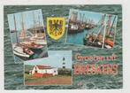 Breskens 3 luik met Wapen Vissersboot BR 45 Vuurtoren, Verzenden, 1960 tot 1980, Gelopen, Zeeland