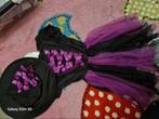 Heksenjurk met lichten van 5 tot 7 jaar, Kinderen en Baby's, Carnavalskleding en Verkleedspullen, Ophalen of Verzenden, Zo goed als nieuw