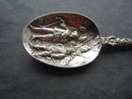 Antiek Zilveren Geboortelepel, Antiek en Kunst, Antiek | Goud en Zilver, Verzenden, Zilver