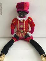 Authentieke V&D etalage zwarte Piet pop - 80cm, rood/roze, Diversen, Verzenden, Zo goed als nieuw