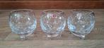 iittala Minor 3x waxinelichthouder., Antiek en Kunst, Antiek | Glas en Kristal, Ophalen of Verzenden