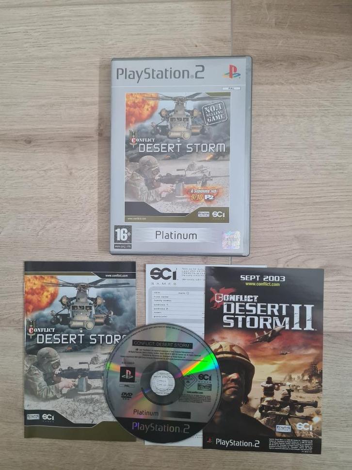 Conflict Desert Storm voor PlayStation 2 / PS2, Spelcomputers en Games, Games | Sony PlayStation 2, Zo goed als nieuw, Avontuur en Actie