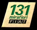 Fiat 131 mirafiori broche, Verzamelen, Speldjes, Pins en Buttons, Verzenden, Nieuw, Speldje of Pin