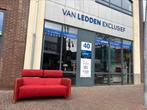 Nieuw Leolux Goncharov 2 Zits bank Rood stof Design, Nieuw, Stof, Ophalen of Verzenden