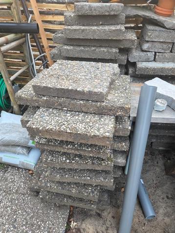 Grindtegels, 60x40cm, minimaal 130 stuks, gratis! beschikbaar voor biedingen