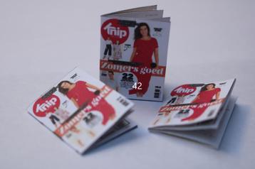 1 miniatuur blad, 1-12 poppenhuis, zo leuk in een shop beschikbaar voor biedingen
