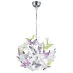 Prachtige hanglamp butterfly, Metaal, Nieuw, Ophalen of Verzenden, Modern