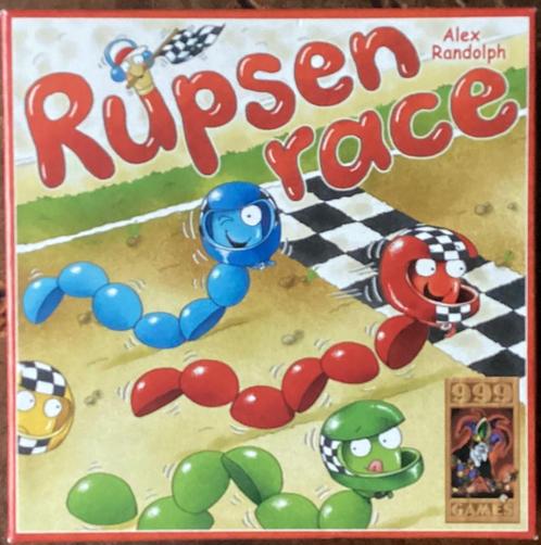 Rupsenrace - Actiespel 999 games, Hobby en Vrije tijd, Gezelschapsspellen | Kaartspellen, Zo goed als nieuw, Ophalen of Verzenden